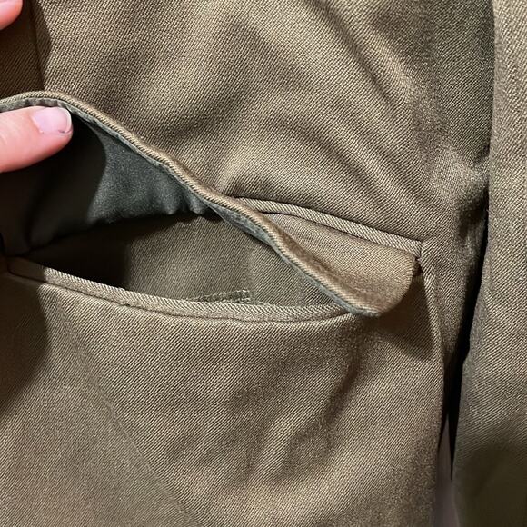 Favorite Daughter Olive Green Blazer Jacket Size Large - Picture 7 of 13